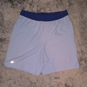 Fabletics | Men's Light Blue Athletic Shorts